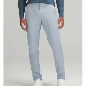 Lululemon Commission Slim-Fit Pant 34" Warpstreme Chambray Men's Size 32 EUC